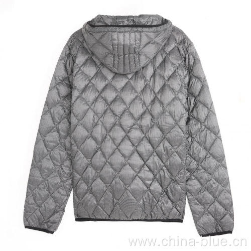 Mens high quality quilting padding jacket